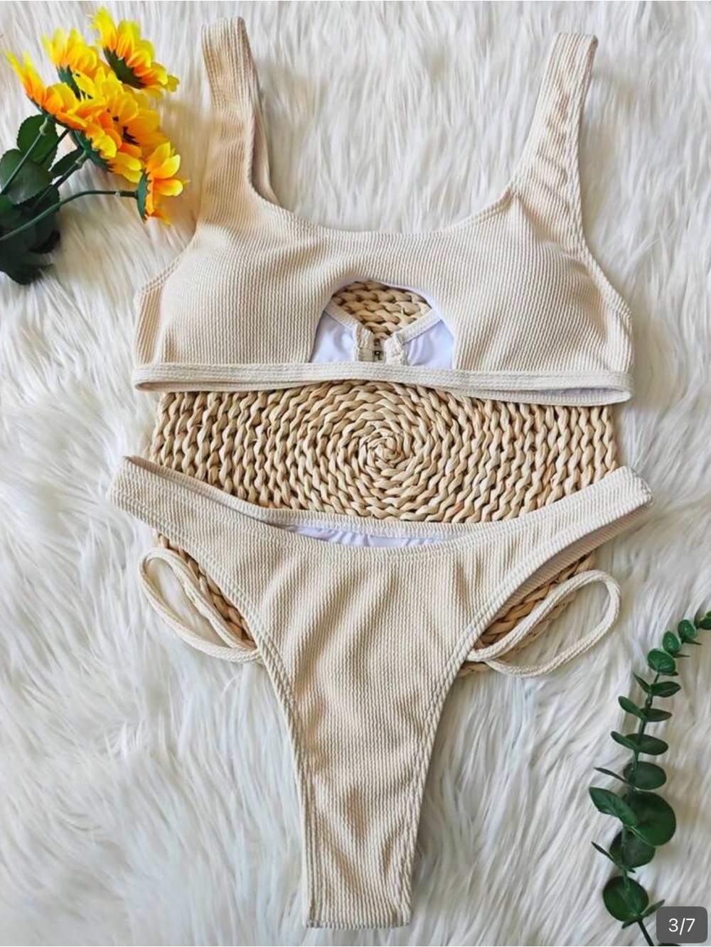 Woman’s Hallow Sexy Bikini Set
